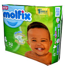 MOLFIX PAMPERS SIZE 4*3